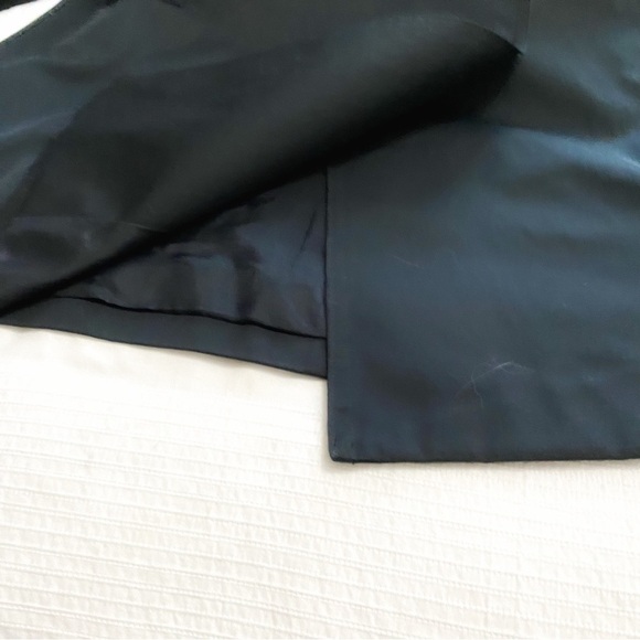 Nwot MICHAEL MICHAEL KORS BLACK DOUBLE BREASTED BELTED TRENCH COAT - XS - Picture 11 of 11